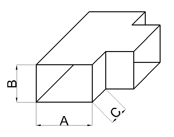 Тройник равносторонний